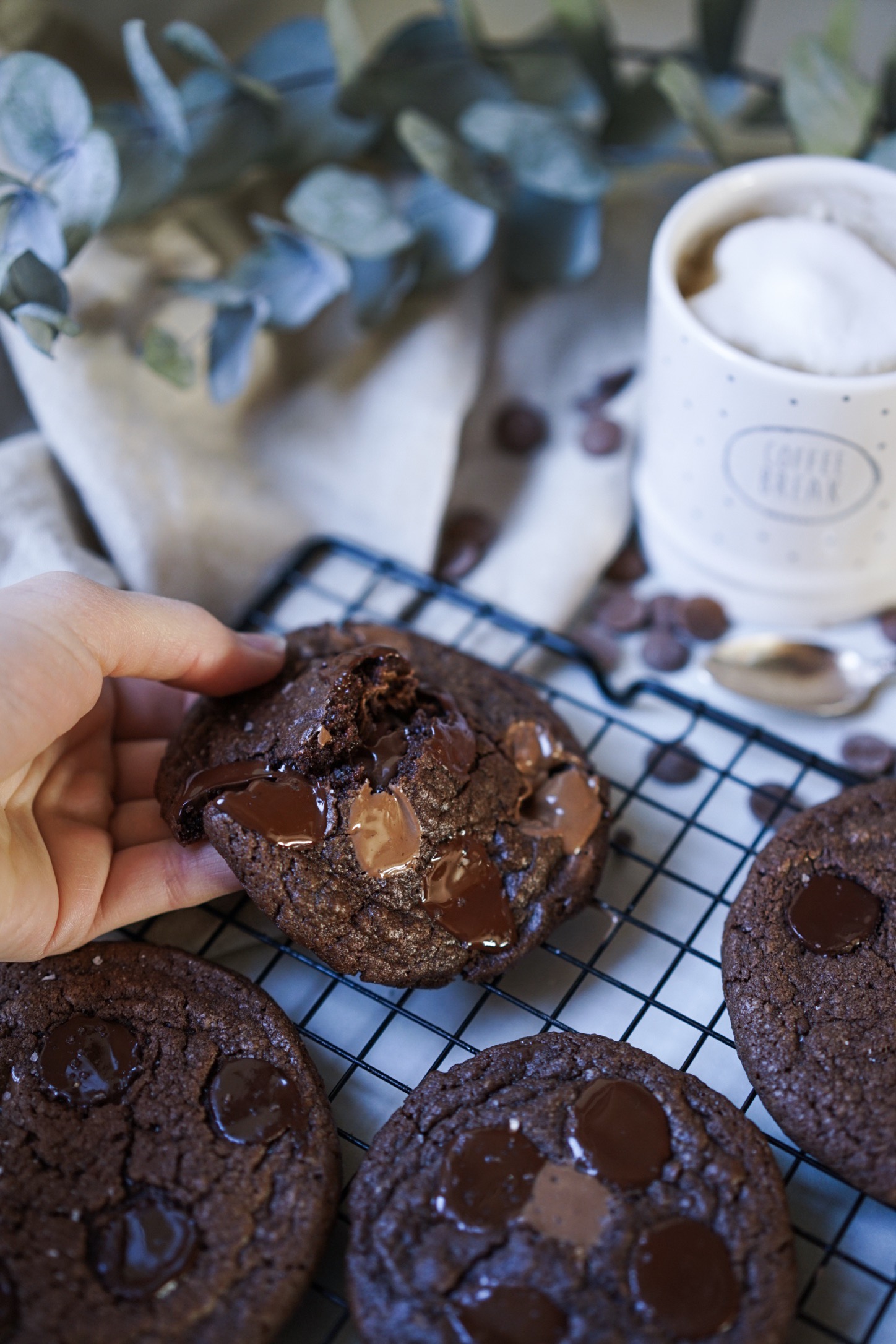 Cookies chocolat brownies