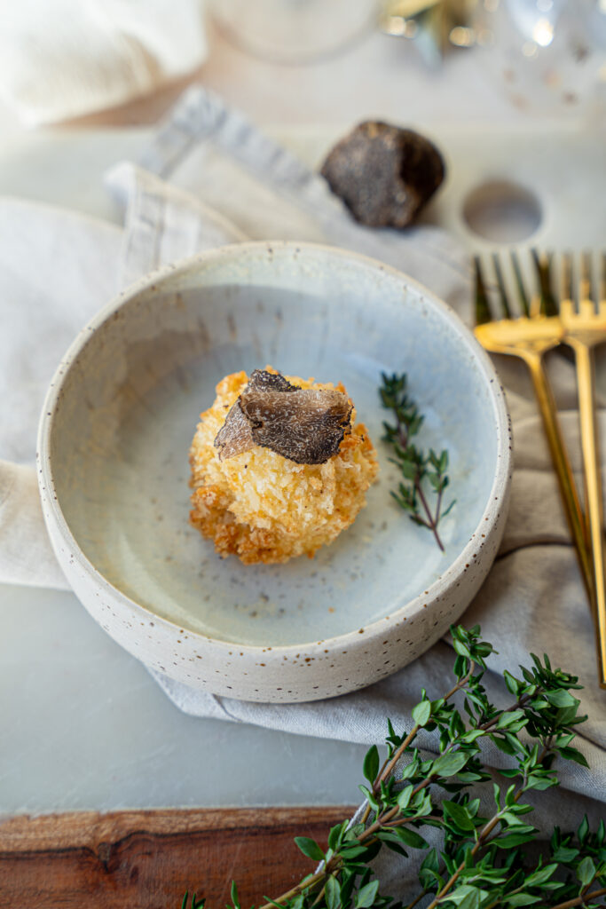 Croquette truffe et parmesan